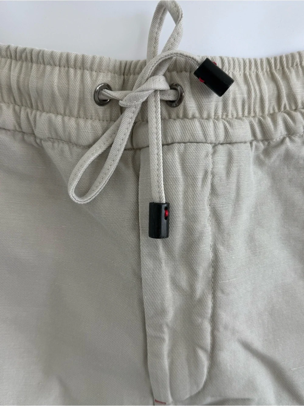 Isaia Drawstring Trousers - Picture 5 of 14